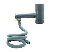 BASS POLSKA Bras de Collecte Ensemble de collecteur de Pluie pour réservoir de Pluie Facile à Utiliser Vanne de Production Robuste Pratique pour Le métal Tubes PVC 80 mm Plastique ABS