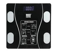 BASS POLSKA Pesée de graisse avec application OKOK, balance intelligente de fitness, IMC, poids, masse musculaire, eau, analyse