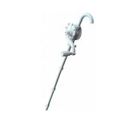 Bass Polska Pompe à manivelle pour AdBlue et produits chimiques, débit de 21 l/min, filetage de 2 pouces, avec tube d'aspiration en trois parties