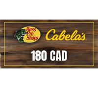 Bass Pro and Cabelas Gift Card 180 CAD