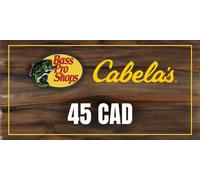 Bass Pro and Cabelas Gift Card 45 CAD