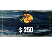 Bass Pro Shops Gift Card 250 USD