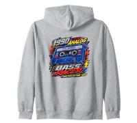 Bass Racer 1990 Bande analogique Forte Culture Sweat à Capuche