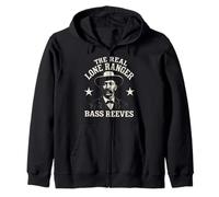 Bass Reeves Premier maréchal américain Noir History Bass Reeves Sweat à Capuche