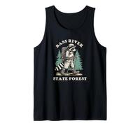 Bass River State Forest New Jersey Randonnée Trail Raton Laveur Débardeur