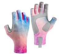 Bassdash ALTIMATE Gants de pêche UPF 50+ pour Femme Protection Solaire UV - pour Kayak pagaie randonnée Cyclisme Conduite tir entraînement