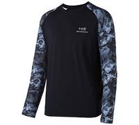 Bassdash Chemise à Manches Longues pour Hommes Chemise Camouflage Performance avec Protection Solaire UPF 50 Séchage Rapide