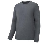 Bassdash Chemise de pêche à Manches Longues en mélange de Coton Ultra Doux UPF 50+ pour Homme Protection Solaire UV T-Shirt de Performance décontracté