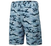 Bassdash FP01M Short Cargo de pêche pour Homme 10,5" à séchage Rapide UPF 50+ résistant à l'eau