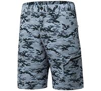 Bassdash FP01M Short Cargo de pêche pour Homme 10,5" à séchage Rapide UPF 50+ résistant à l'eau