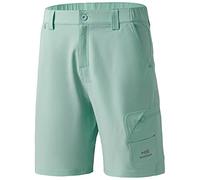 Bassdash FP01M Short Cargo de pêche pour Homme 10,5" à séchage Rapide UPF 50+ résistant à l'eau