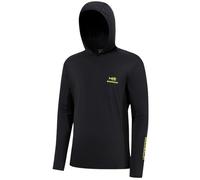 Bassdash Hommes UPF 50 + Cordon de Serrage Chemises à Capuche de Pêche Protection Solaire UV à Manches Longues Randonnée en Plein air T-Shirts à Capuche FS33M