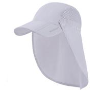 Bassdash UPF 50 + Casquette de pêche Pliable Casquette de Baseball avec Couvercle de Cou Amovible Portable pour Hommes et Femmes randonnée de Golf