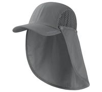 Bassdash UPF 50 + Casquette de pêche Pliable Casquette de Baseball avec Couvercle de Cou Amovible Portable pour Hommes et Femmes randonnée de Golf