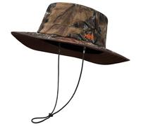 Bassdash UPF 50+ Chapeau de pêche résistant à l'eau avec Maille perforée au Laser réglable pour Hommes et Femmes, randonnée en Plein air