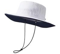Bassdash UPF 50+ Chapeau de pêche résistant à l'eau avec Maille perforée au Laser réglable pour Hommes et Femmes, randonnée en Plein air