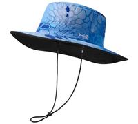 Bassdash UPF 50+ Chapeau de pêche résistant à l'eau avec Maille perforée au Laser réglable pour Hommes et Femmes, randonnée en Plein air