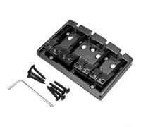 Basse à 4 cordes facile à installer pour chevalet 84,5 x 58 mm avec ompatible avec les basses à travers le corps, installation flexible, support sécurisé, mise à niveau des basses électriques
