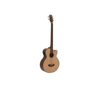DIMAVERY Basse acoustique ab-455, 5 cordes, nature