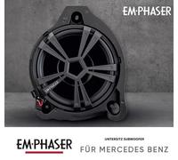 Basse basse EMPHASER EM-MBSUBR2, subwoofer sous siège compatible avec Mercedes