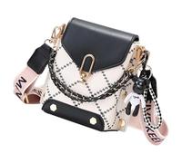 BASSE CROVE de téléphone | épaule à la mode pour femmes | FAIBLE CROIX PETIT MIDUILE, sac de téléphone chic pour les voyages, achats, Noir , riferimento alla descrizione