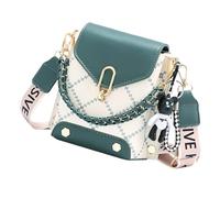 BASSE CRUSCHE PHELLE, BASSE CRU PU MINI Pour Filles | Petit Sac Croix, Portefeuille Croisé Compact Pour Travail, Vacances, École Et Affaires, vert, riferimento alla descrizione