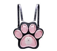 BASSE DE BOOK CINETTO - Tostyle Functional School Companion String à bandoulière confortable facile à transporter sac à dos pour femme Design pour chats, grand sac à main pour adolescents filles et