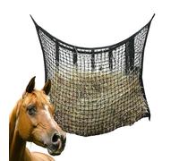 BASSE DE FAY CASQUE - NET FAY FAY LECK Pour cheval, sac de foin à cheval rectangulaire suspendu à filet lent de foin, chargeur de foin résistant au tremblement