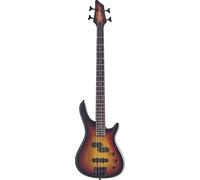 Basse Électrique 4 Cordes "Fusion", Stagg, Couleur Sunburst, BC300-SB