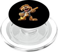 Basse électrique à Bascule pour Chien de Dessin animé énergique PopSockets PopGrip pour MagSafe
