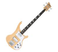 Basse Electrique Guitare 4 Cordes Rock Bass Èlectrique Humbucker 20 Frett Nature