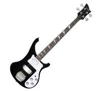 Basse Electrique Guitare 4 Cordes Rock Bass Èlectrique Humbucker 20 Frette Noir