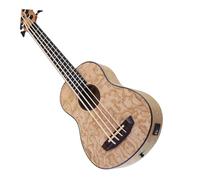 Basse Électro Acoustique D'ukulélé De 30 Pouces Avec Le Mini Portatif De Finition Mate De Corde De L'EQ 4 Instrument De Musique Ukulélé