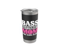 Basse Guitariste Mom The Idol The Guitar Player Bass Guitarist Gobelet isotherme en acier inoxydable double paroi