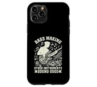 Basse Qui Fait Que d'autres Instruments sonnent Bien Coque pour iPhone 11 Pro