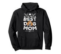 Basset Hound Best Dog Mom Dogs Lovers Funny Mothers Day Sweat à Capuche