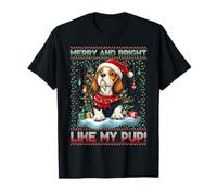 Basset Hound Christmas Tree Decorations Dog Lover Xmas T-Shirt