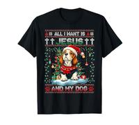 Basset Hound Christmas Tree Decorations Dog Lover Xmas T-Shirt
