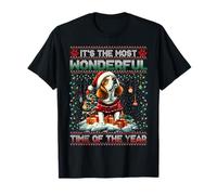 Basset Hound Christmas Tree Decorations Dog Lover Xmas T-Shirt