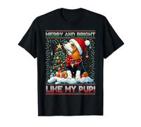 Basset Hound Christmas Tree Decorations Dog Lover Xmas T-Shirt