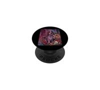 Basset Hound ensorcelé Zombie Fantôme, Mort-Vivant, Effrayant PopSockets PopGrip Adhésif