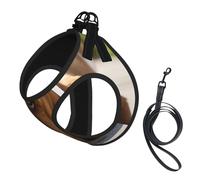 Basset Hound Harnais pour chien avec 2 boucles et clip avant anti-traction pour chiens de petite et moyenne taille