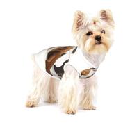 Basset Hound isolé,T-Shirt sans Manches en Coton pour Animaux de Compagnie, Gilet Respirant, Extensible et Doux,S