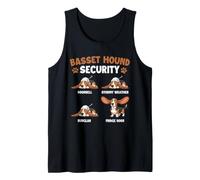 Basset Hound Security - Basset Hound Lover Dog Dad Débardeur