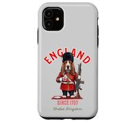 Basset Hound T-Shirt pour Chien Motif Drapeau Anglais Coque pour iPhone 11