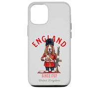 Basset Hound T-Shirt pour Chien Motif Drapeau Anglais Coque pour iPhone 12/12 Pro