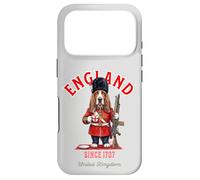 Basset Hound T-Shirt pour Chien Motif Drapeau Anglais Coque pour iPhone 17 Pro