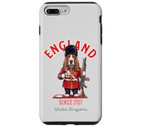 Basset Hound T-Shirt pour Chien Motif Drapeau Anglais Coque pour iPhone 7 Plus/8 Plus