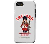 Basset Hound T-Shirt pour Chien Motif Drapeau Anglais Coque pour iPhone SE (2020) / 7/8
