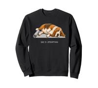 Basset Hound Yoga Dog Day 3 Tentative Sweatshirt